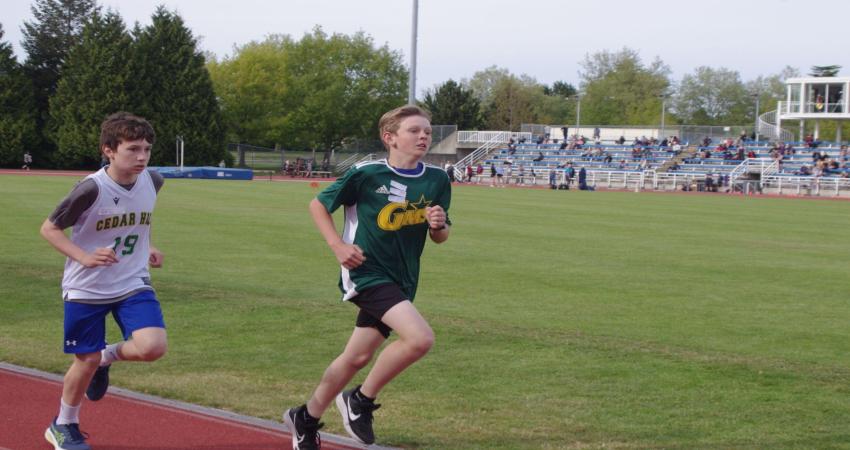 Track Meet #1 in action!